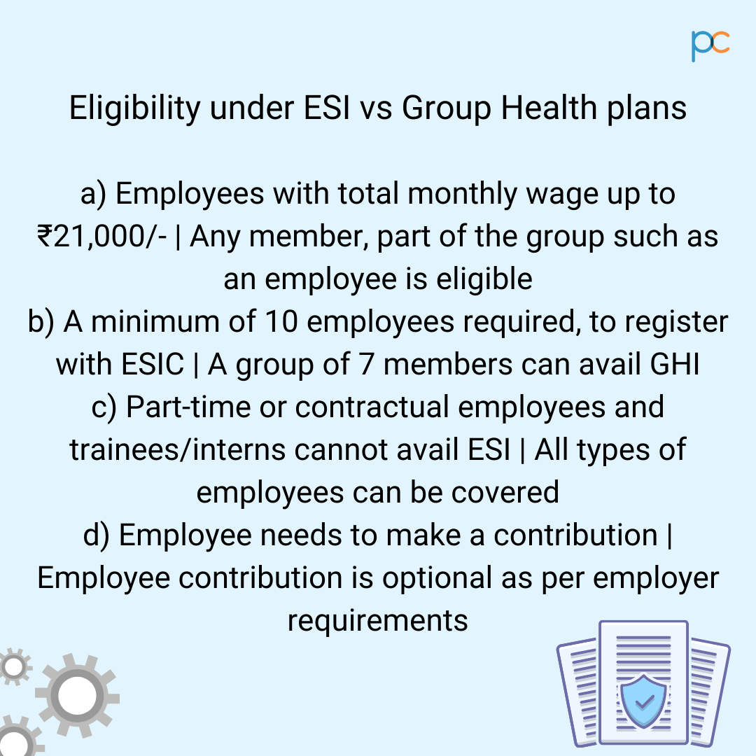 What Is The Difference Between ESI And Group Health Insurance For