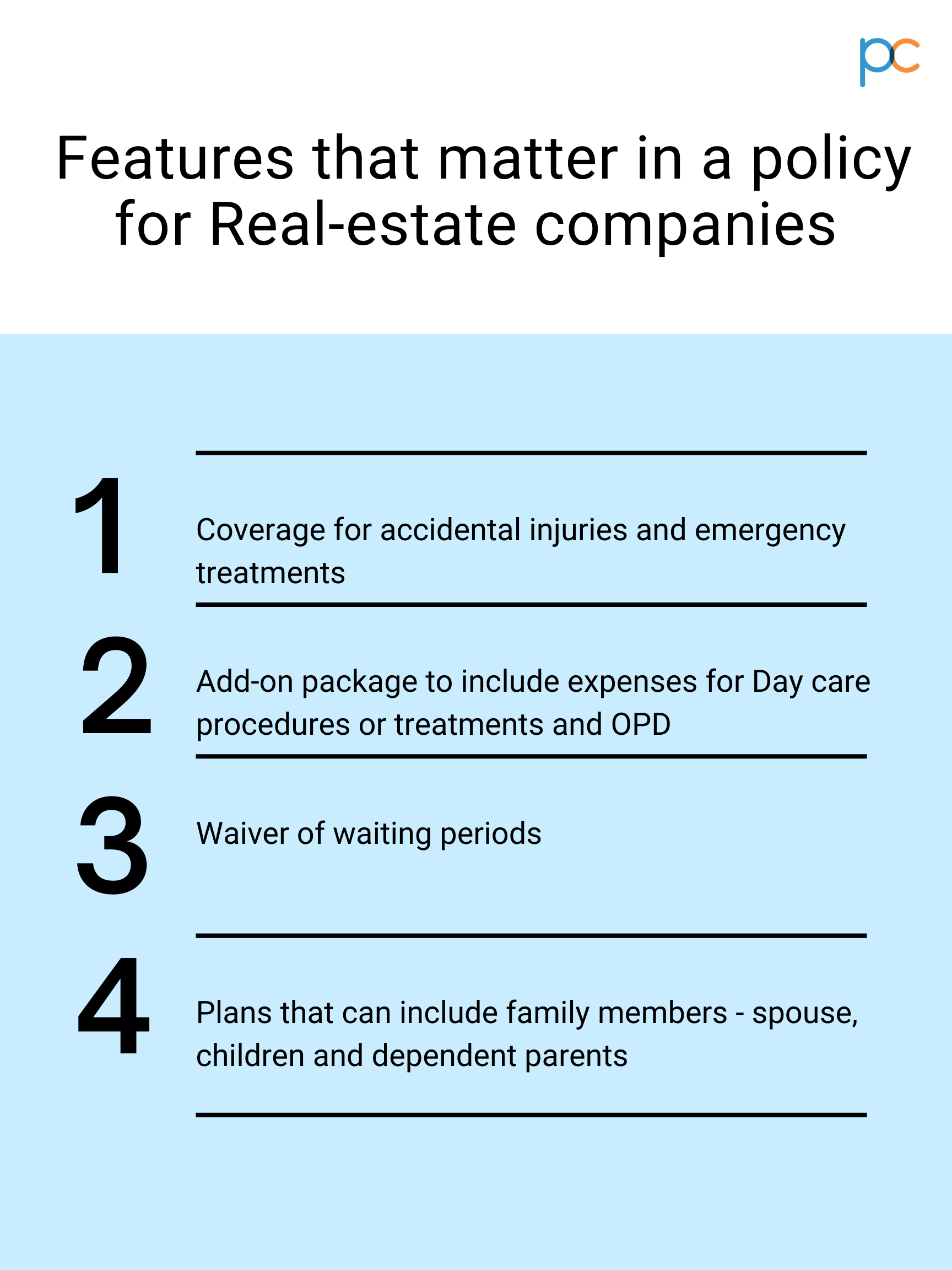 Best Group Health Insurance Plans For Real Estate Startups In India