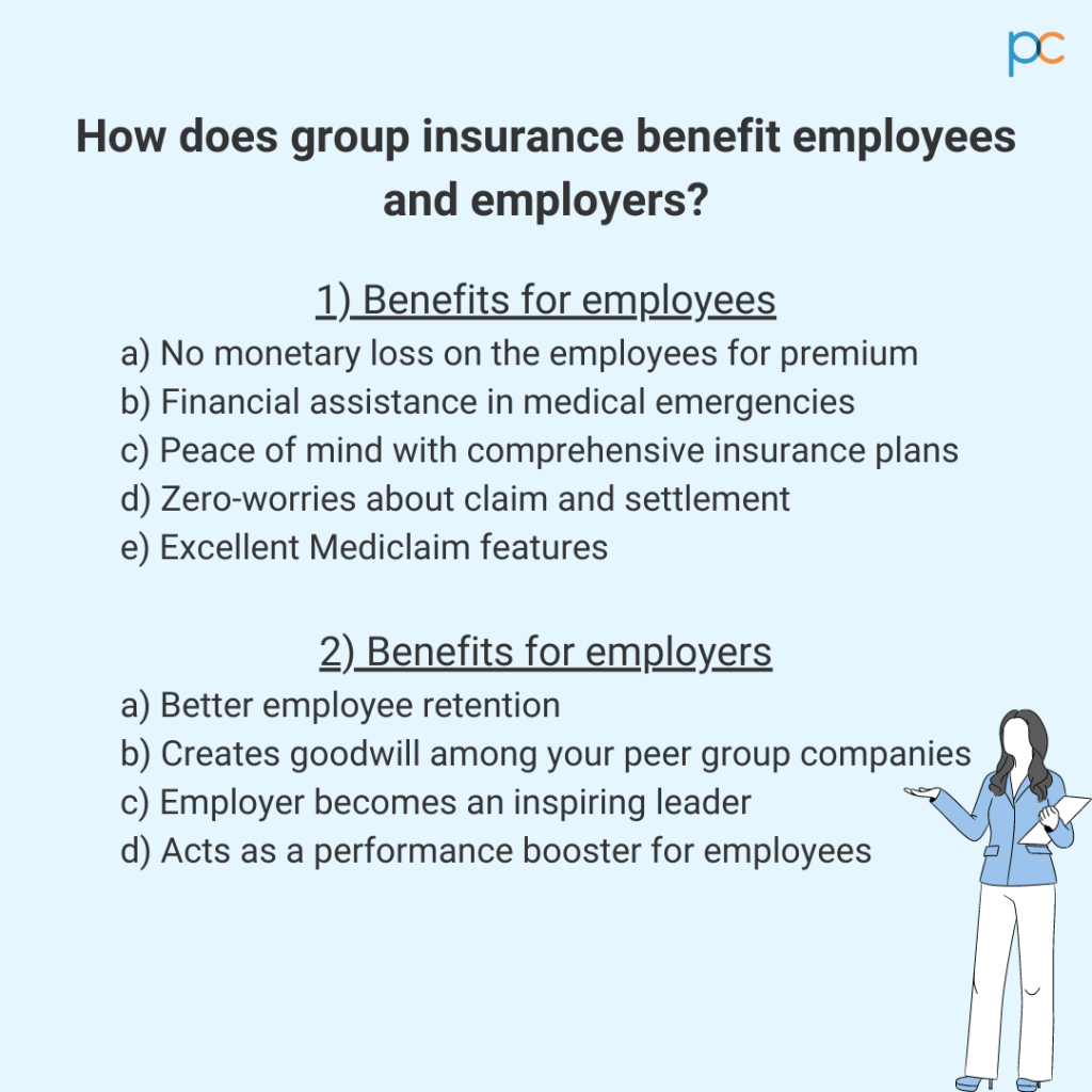 Benefits for employees