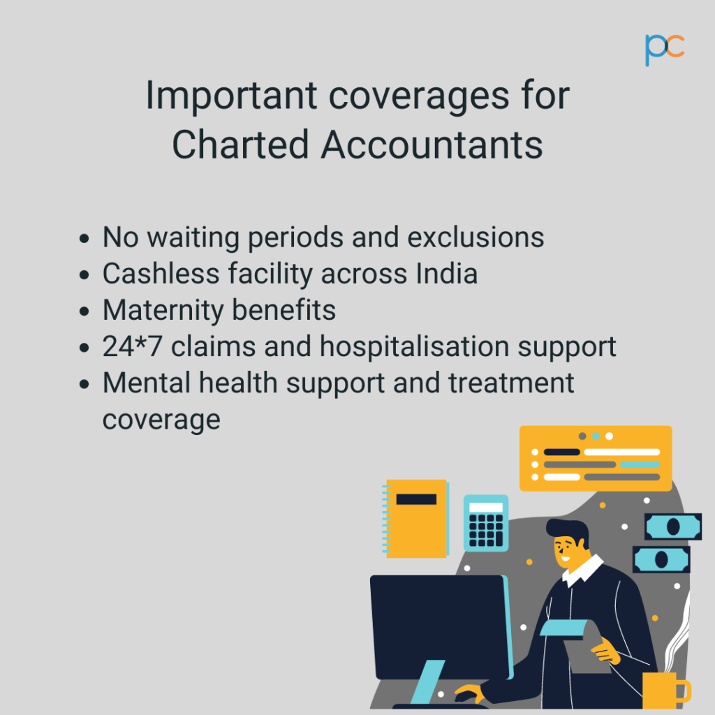 Coverage for Chartered Accountants
